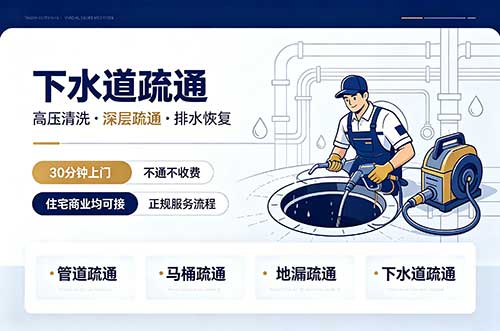 铜仁下水道疏通